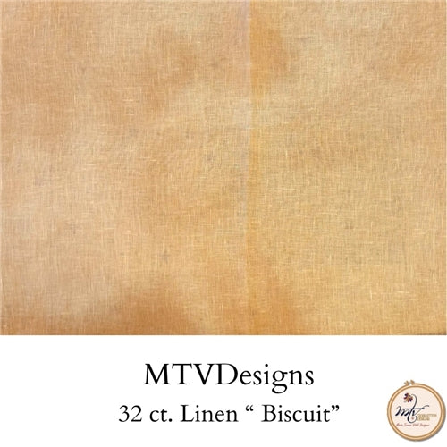 32CT Linen Biscuit by MTV Designs Per Half Yard