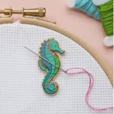 Seahorse Magnetic Needle Minder by Caterpillar Cross Stitch