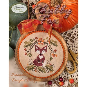 Chubby Fox Cross Stitch Chart by Jeanette Douglas Designs