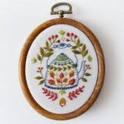 Autumn Kettle Embroidery Kit by Tamar