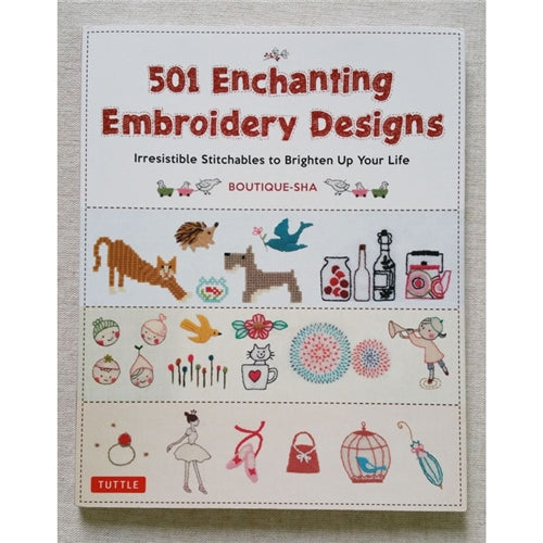 501 Enchanting Embroidery Designs