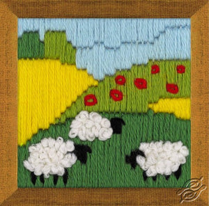 Summer Meadow Long Stitch Kit by Riolis