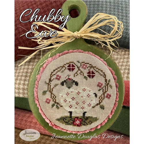 Chubby Ewe Cross Stitch Chart by Jeanette Douglas Designs