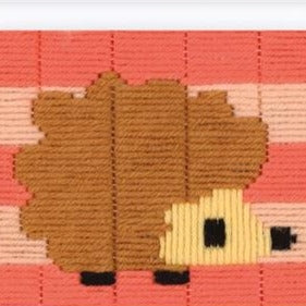 Little Hedgehog Longstitch Kit by Vervaco (4 Creative Kids)