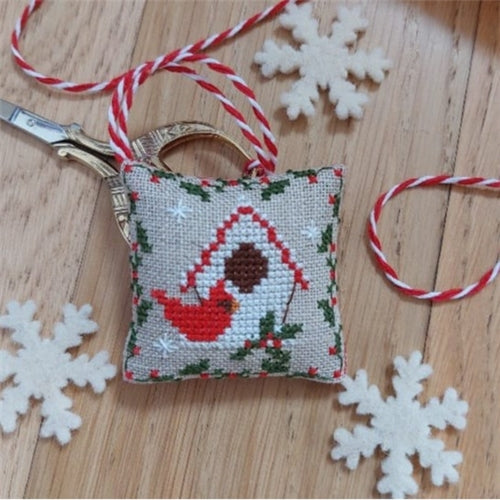 Birdhouse Scissor Fob Cross Stitch Kit by Serenita di Campagna – AllThreads