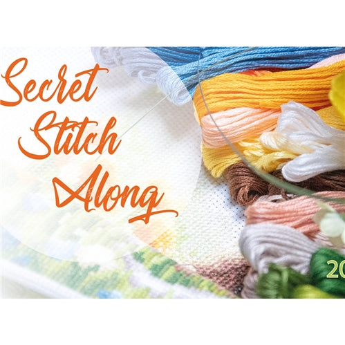 Secret Stitch Along 2025/1 Cross Stitch Kit by Lanarte