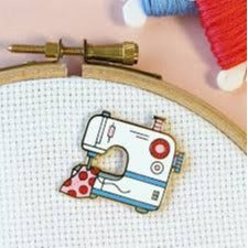 Sewing Machine Magnetic Needle Minder by Caterpillar Cross Stitch