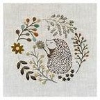 Simon Le Herisson (The Hedgehog) Embroidery Kit by Un Chat Dans L'Aguille