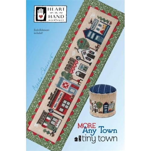 More Any Town Tiny Town Cross Stitch Chart by Heart in Hand