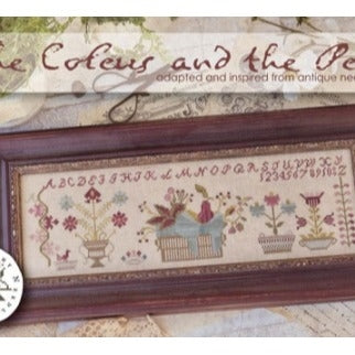 The Coleus and the Pear Cross Stitch Chart by With Thy Needle and Thread (Brenda Gervais)