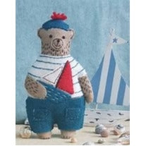 Marcel the Sailor Bear Wool Felt Kit by Corinne Lapierre