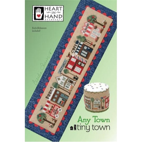 Any Town Tiny Town Cross Stitch Chart by Heart in Hand