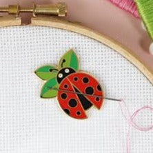 Ladybird Magnetic Needle Minder by Caterpillar Cross Stitch