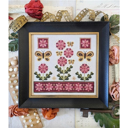 Fanciful Flowers Cross Stitch Chart by Hello from Liz Matthews