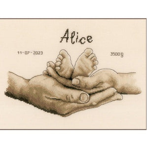 Hands and Feet Birth Sampler Kit by Vervaco - PN0202331