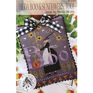 Hilda Boo and Sunflowers Too Cross Stitch Chart by With Thy Needle and Thread (Brenda Gervais)