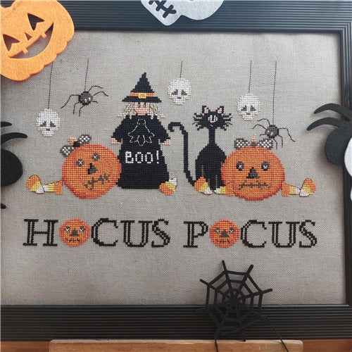 HalloweenGroup Photo Cross Stitch Chart by Serenita di Campagna