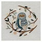 Colette la Chouette (the Owl) Embroidery Kit by Un Chat Dans L'Aguille