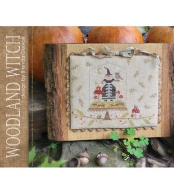 Woodland Witch Cross Stitch Chart by With Thy Needle and Thread (Brenda Gervais)