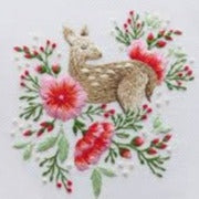 Baby Deer Embroidery Kit by Tamar