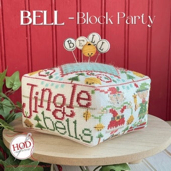 Bell - Block Party Cross Stitch Chart by Hands On Design