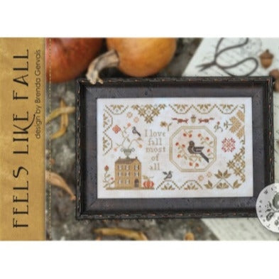 Feels like Fall Cross Stitch Chart by With Thy Needle and Thread (Brenda Gervais)