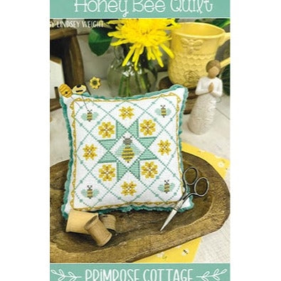 Honey Bee Quilt Cross Stitch Chart by Primrose Cottage Stitches