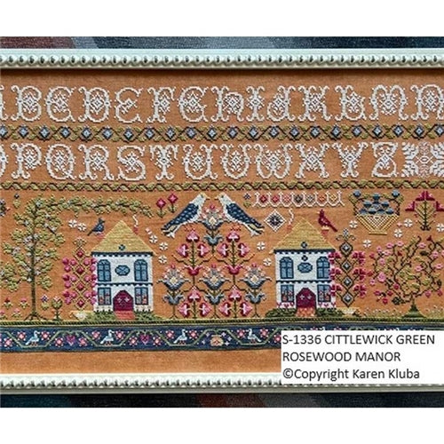 Cittlewick Green Cross Stitch Chart by Rosewood Manor