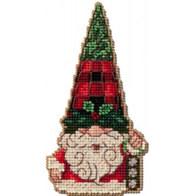 Gnome with Bells - Jim Shore Cross Stitch Kit (2024 Series) by Mill Hill