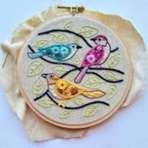 Birds of a Feather Embroidery Kit by Jessica Long Embroidery