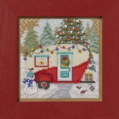 Christmas Camper Buttons and Bead Kits by Mill Hill (2024)