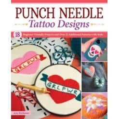 Punch Needle Tattoo Designs by Amy Buchanan