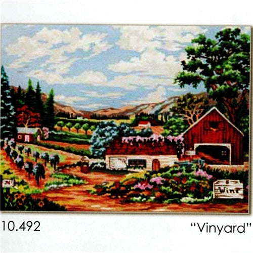 Vineyard Tapestry Canvas by Grafitec 10.492