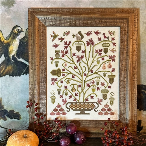 MIghty Oak Cross Stitch Chart by Kathy Barrick