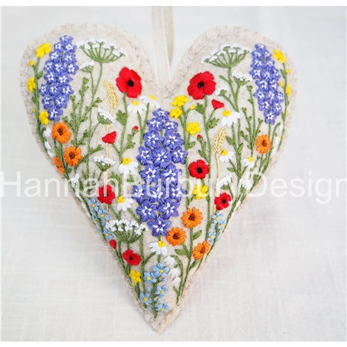 Charles Felt Heart Kit by Hannah Burbury