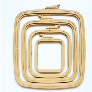 Square Wooden Embroidery Hoop