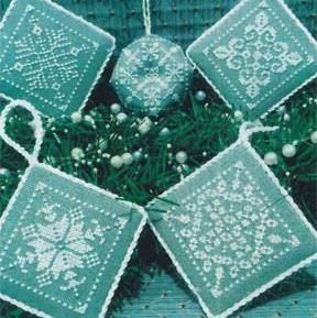 Snowflake Ornaments by ScissorTail Designs