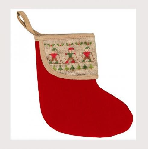 Christmas Stocking 7051 by Le Bonheur des Dames