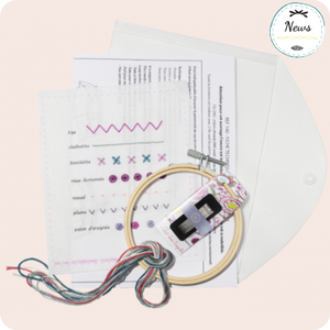 Beginner Embroidery Kit by Un Chat dans l'aiguille