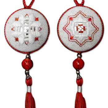 Elegant Adornments Petite - Spice in Hardanger Embroidery by Roz Watnemo