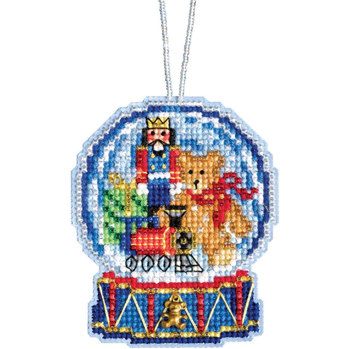 Mill Hill Snow Globe Charmed Ornament Kits